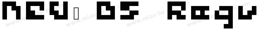NEU-B5 Regular字体转换